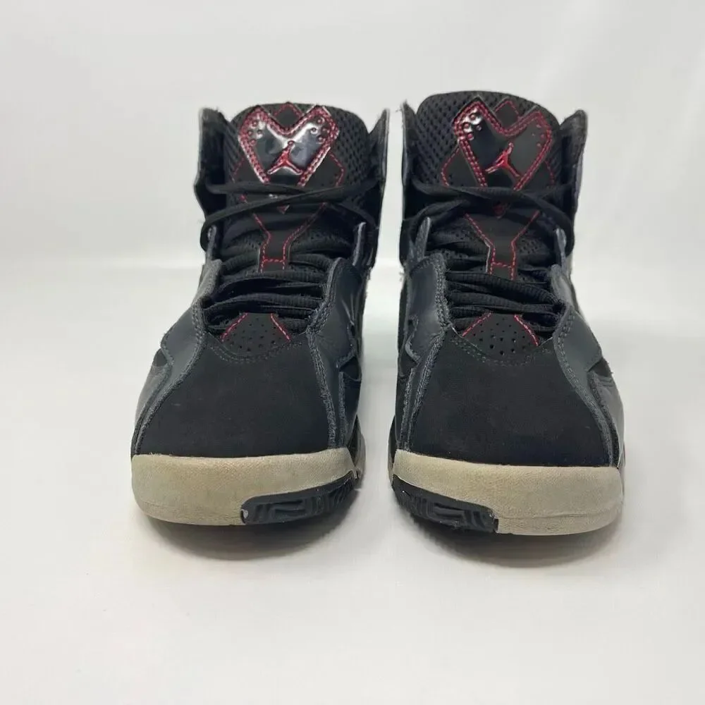 Nike Air Jordan True Flight GS BG Bred Basketball Shoes 343795-002 Youth Size 5Y